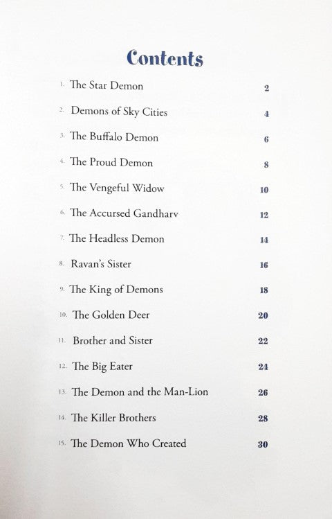 Demons Of Sky Cities And Other Stories - Indian Mythology