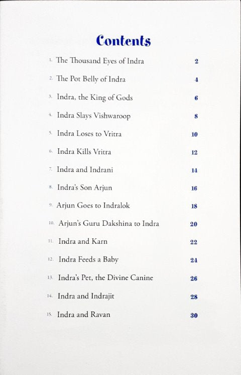 Indra The King Of Gods And Other Stories - Indian Mythology