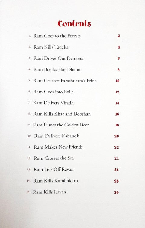 Ram Goes Into Exile And Other Stories - Indian Mythology