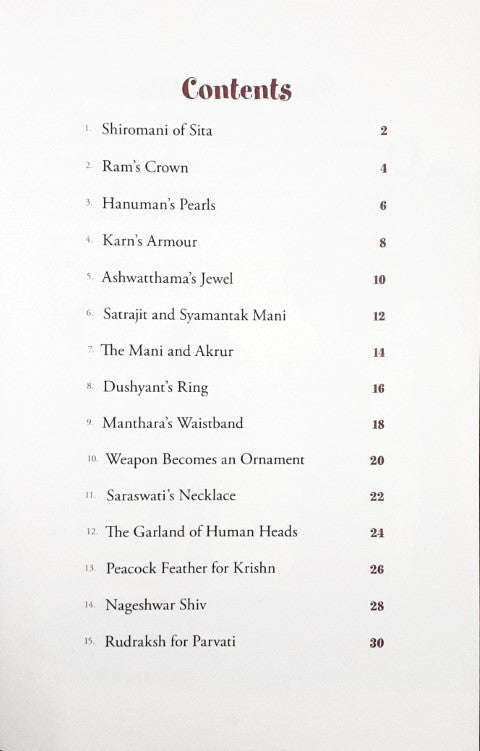 The Mani And Akrur And Other Stories - Indian Mythology