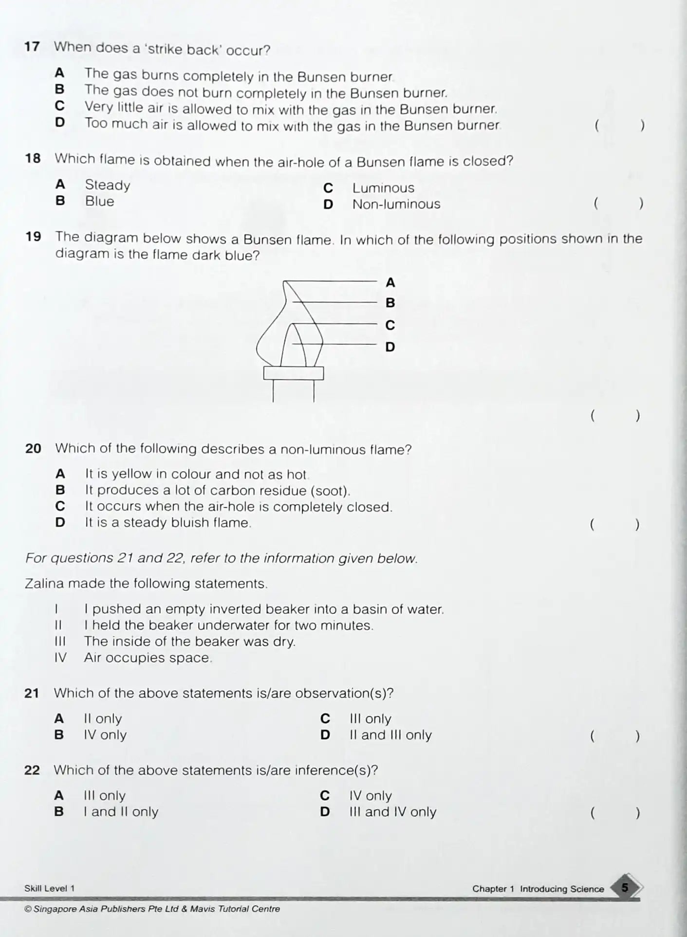 SAP Science @ Mavis Integrated Science Physics