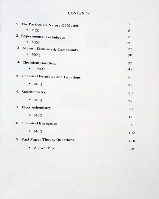 IGCSE Chemistry Part 1 (0620) PracticeΒ Workbook