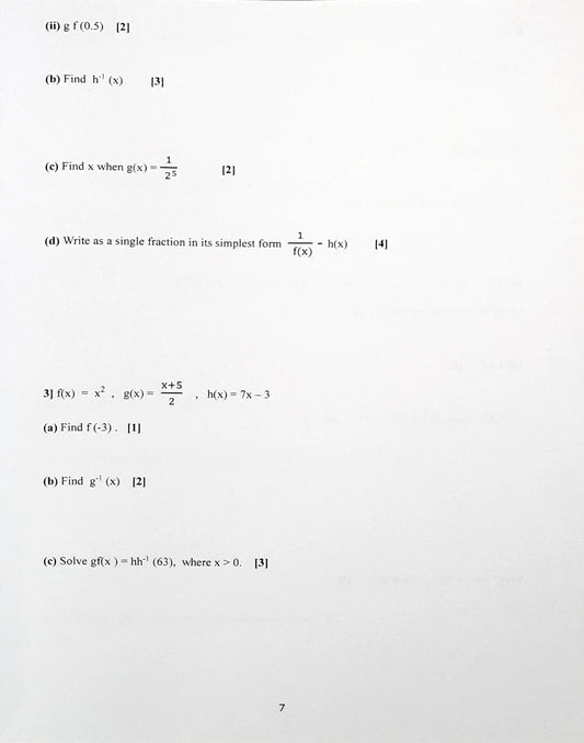 IGCSE Math Part 3 (0580) Practice Workbook