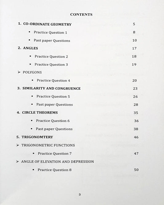 IGCSE Math Part 2 (0580) Practice Workbook