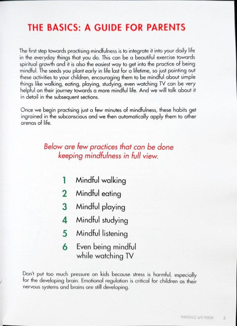 Mindfulness With Moksha - Calming Exercises For Happy Kids