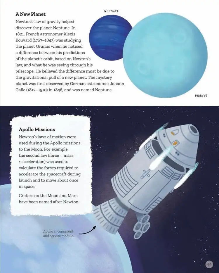 Issac Newton's Law of Gravity : Big Ideas for Curious Minds | Hardcover