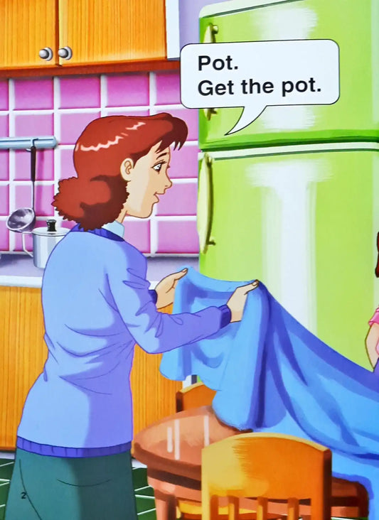 Is the Pot Hot? : Key Words With Sam & Pam 4b