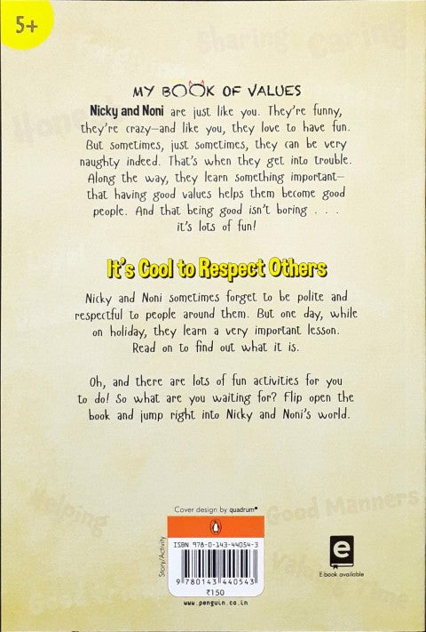 It's Cool To Respect Others Story And Activity Book