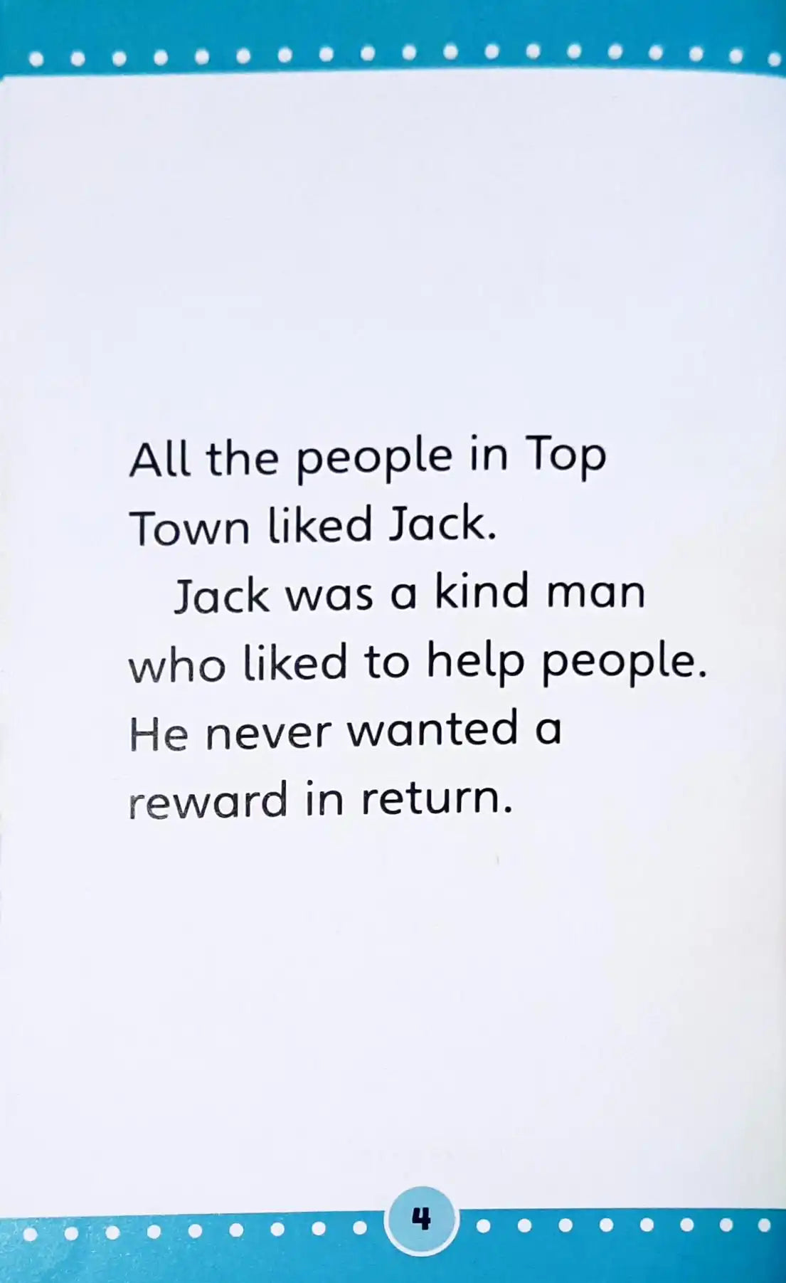 Jack's Reward : Popular Rewards - Turquoise Early Reader