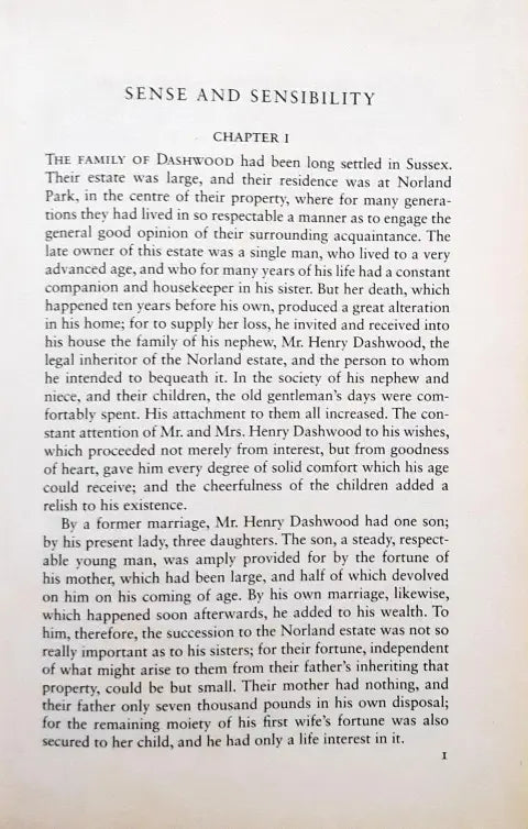 Sense and Sensibility (HC) (P)