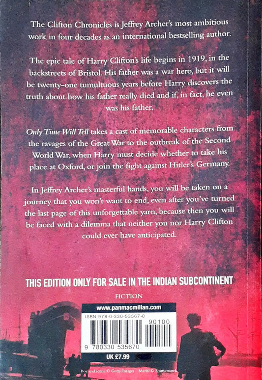 The Clifton Chronicles #1 : Only Time Will Tell (P)