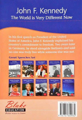John F Kennedy The World is Very Different Now Speeches From His Presidency