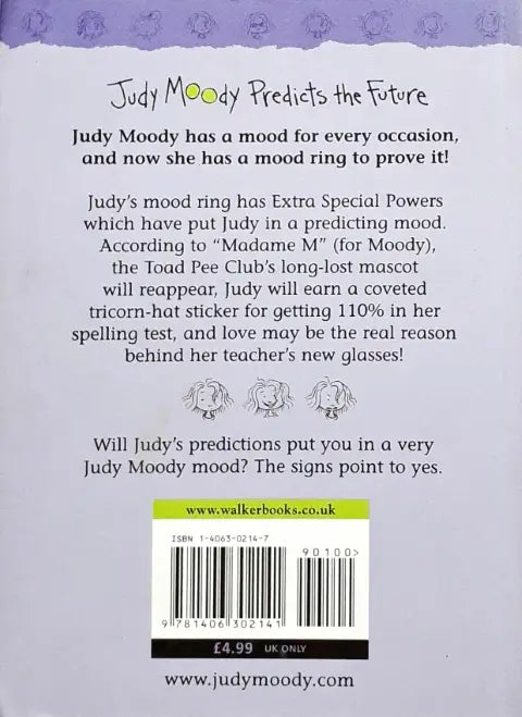 Judy Moody 6 Judy Moody Predicts The Future (P)