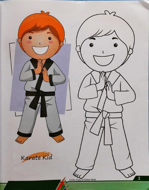 Jumbo Copy to Colour Boys