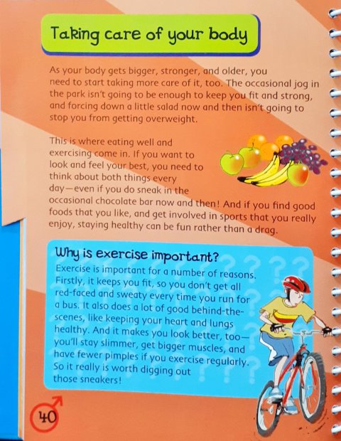 Just for Boys - A Book About Growing Up