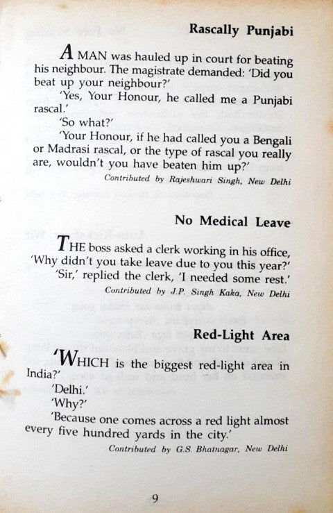 Khushwant Singh's Joke Book IV