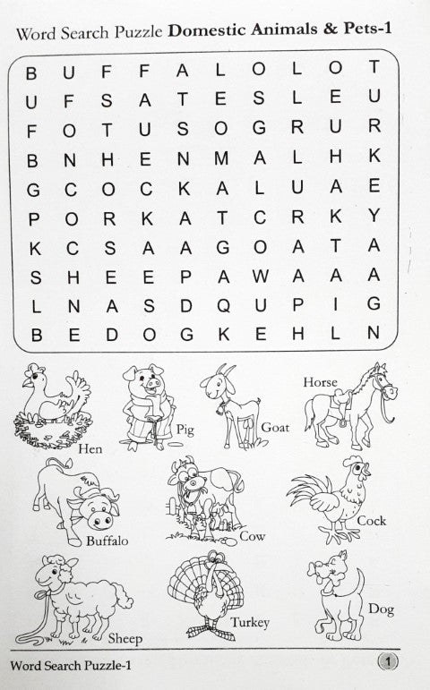 Kids Word Search 1