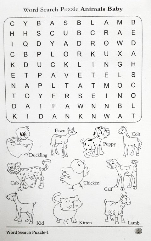 Kids Word Search 1