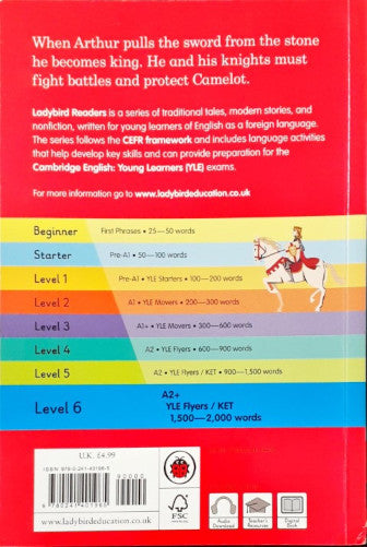 Ladybird Readers Level 6 King Arthur
