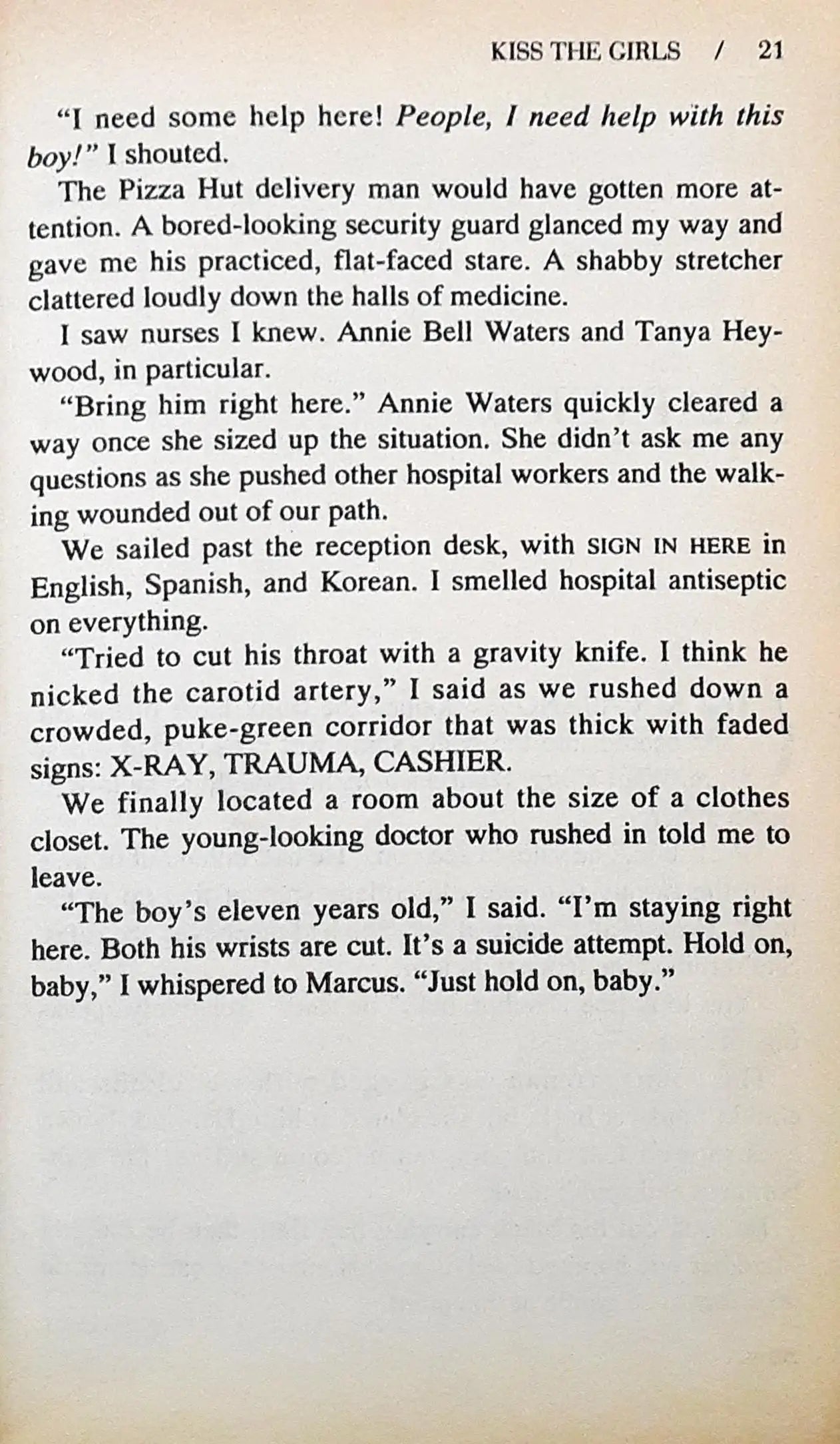 Alex Cross #2 : Kiss the Girls (P)