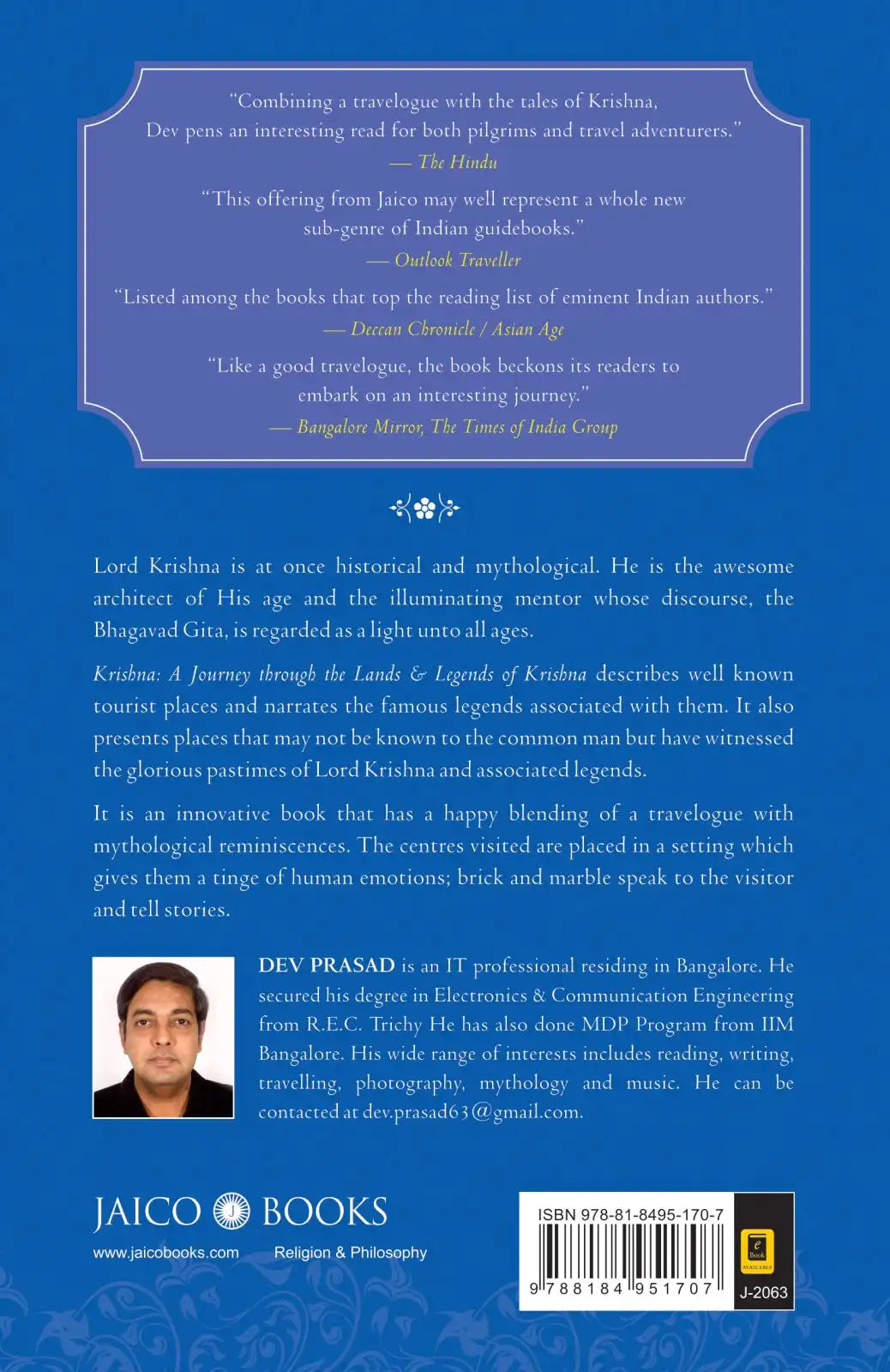 Krishna : A Journey Through The Lands & Legends Of Krishna