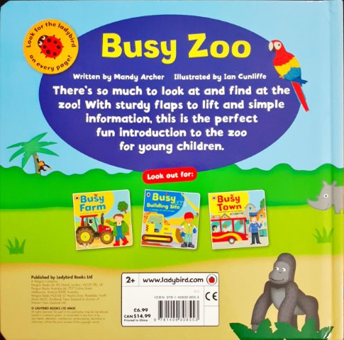 Busy Zoo - A Ladybird Lift The Flap Book