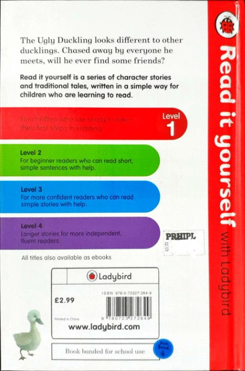 Read It Yourself With Ladybird Level 1 The Ugly Duckling