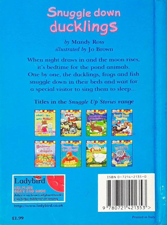 Ladybird : Snuggle Up Stories - Snuggle Down Ducklings (P)