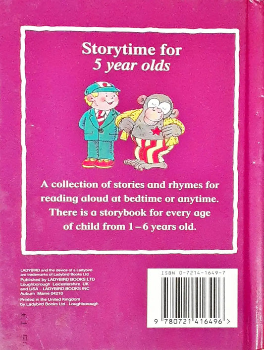 Ladybird : Storytime For 5 Year Olds (P)
