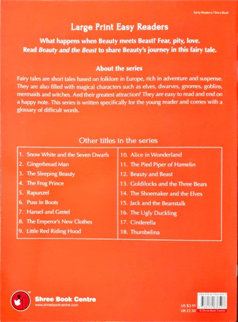 Beauty And The Beast - Large Print Easy Readers