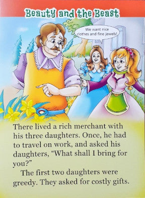 Beauty And The Beast - Large Print Easy Readers