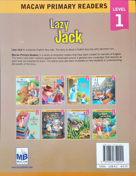Lazy Jack - Primary Readers Level 1