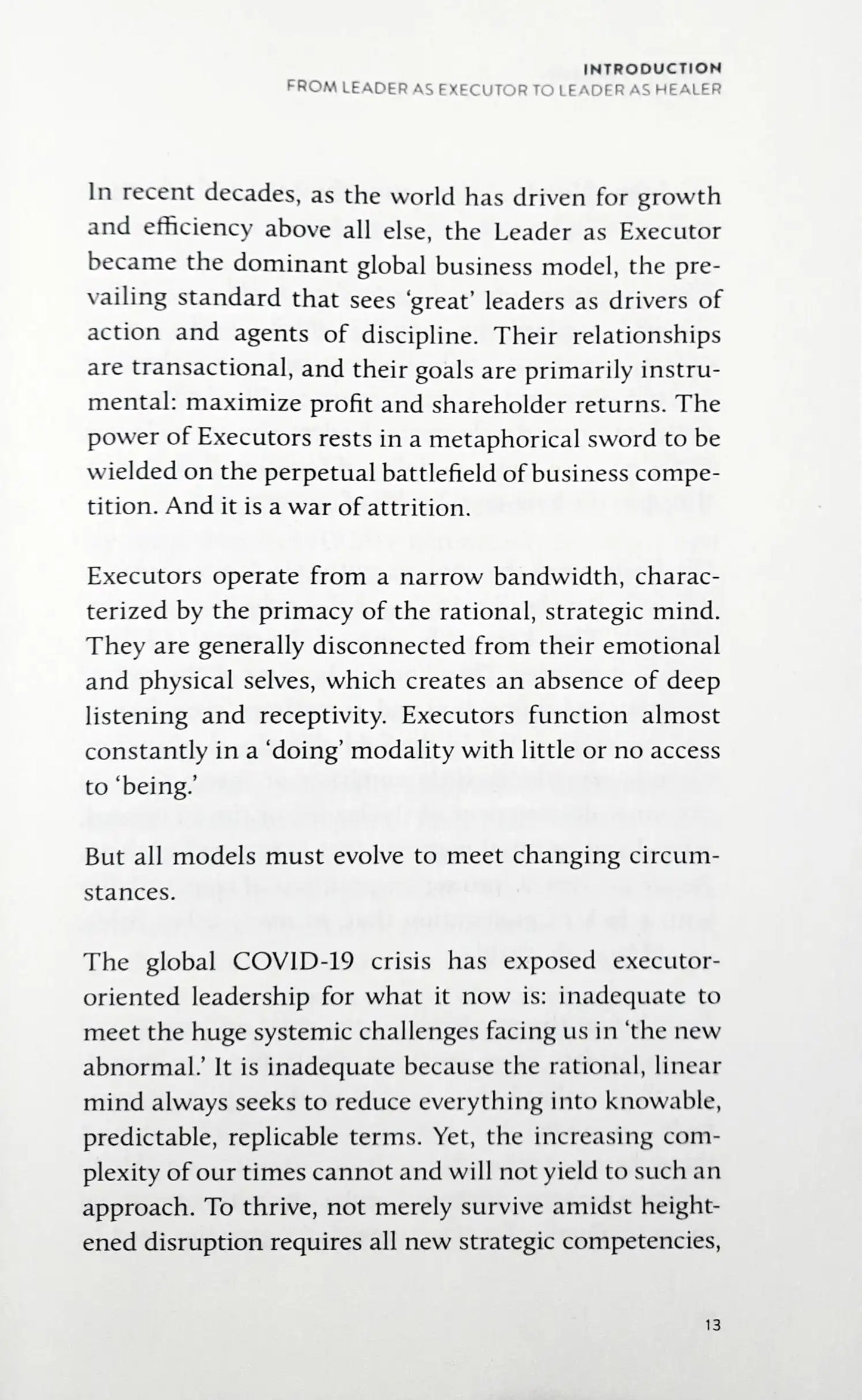 Leader as Healer: A New Paradigm for 21st-Century Leadership