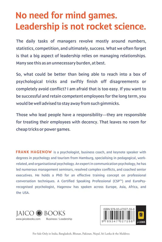Leadership Without Mind Games