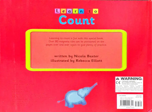 Learn to Count Magnetic Book