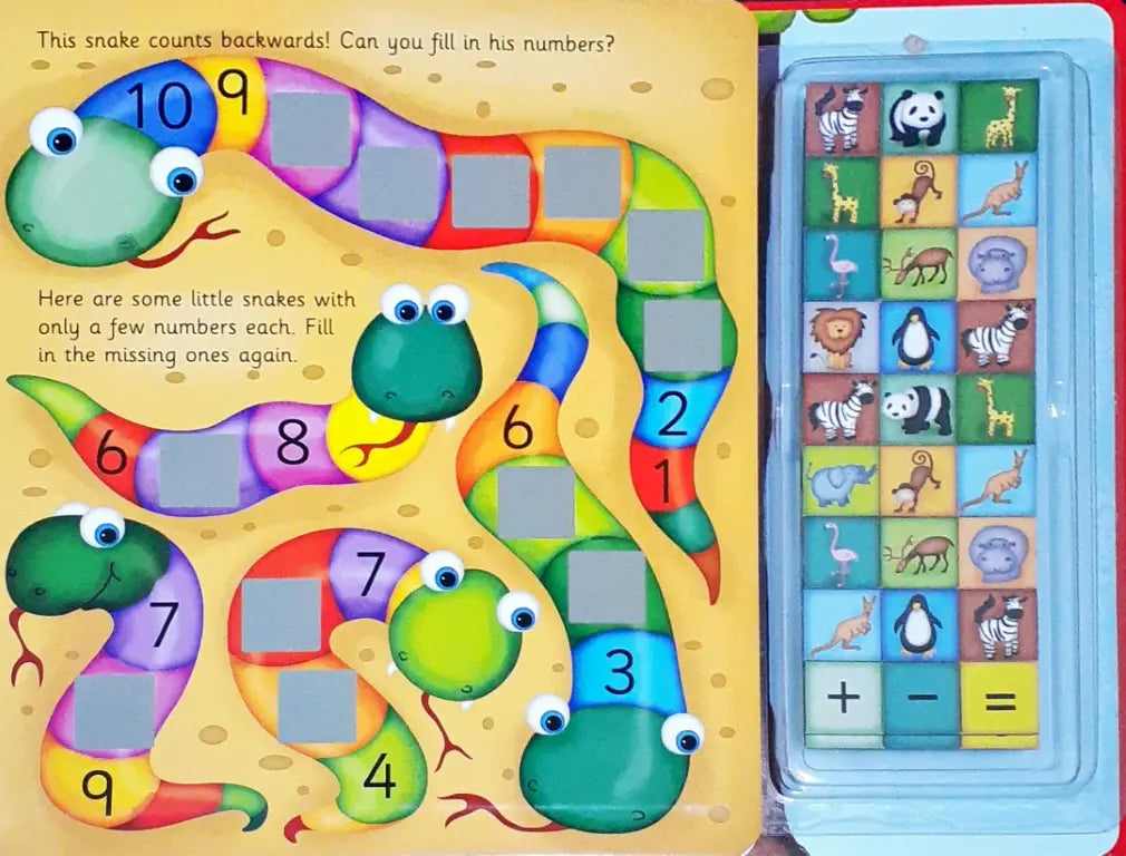 Learn to Count Magnetic Book