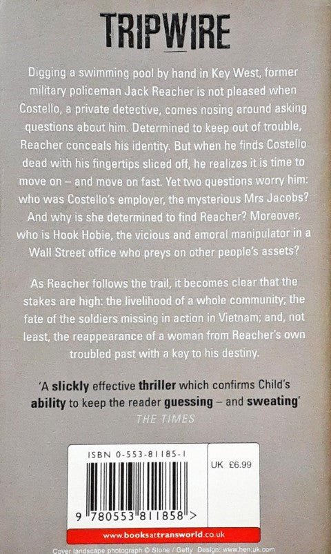 Jack Reacher 3 Tripwire