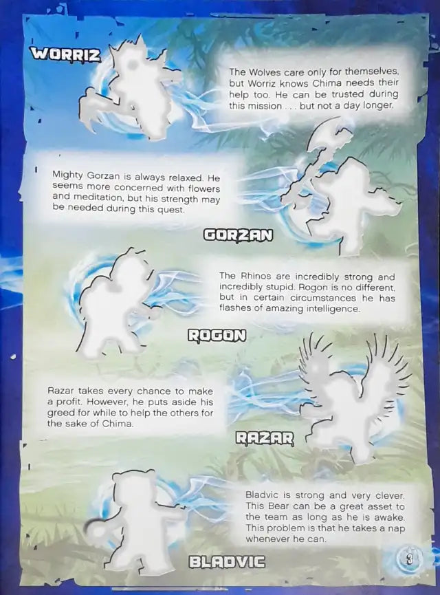 Lego Legends Of Chima Ready Steady Stick Over 220 Stickers