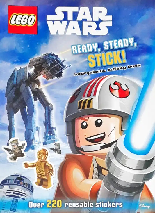 Disney Lego Star Wars Intergalactic Activity Book Ready Steady Stick Over 220 Reusable Stickers