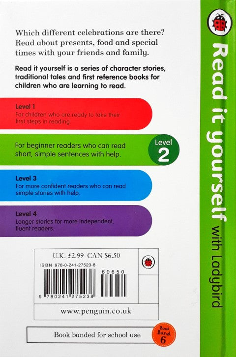Read It Yourself With Ladybird Level 2 Let's Celebrate