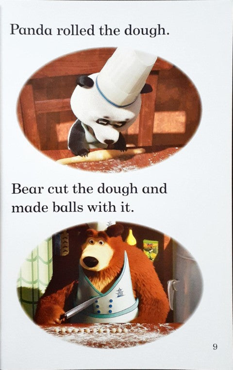Ladybird Readers Level 2 Masha And The Bear Let's Make Dumplings