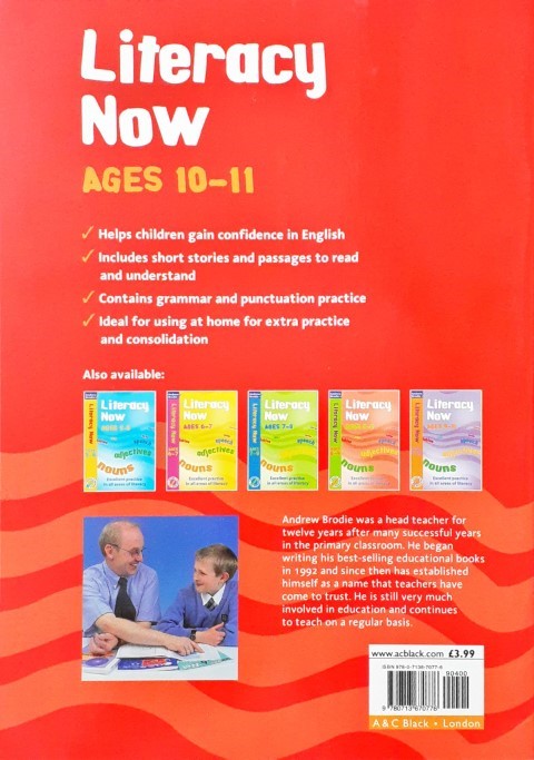 Literacy Now Ages 10-11 Excellent Practice In All Areas Of Literacy