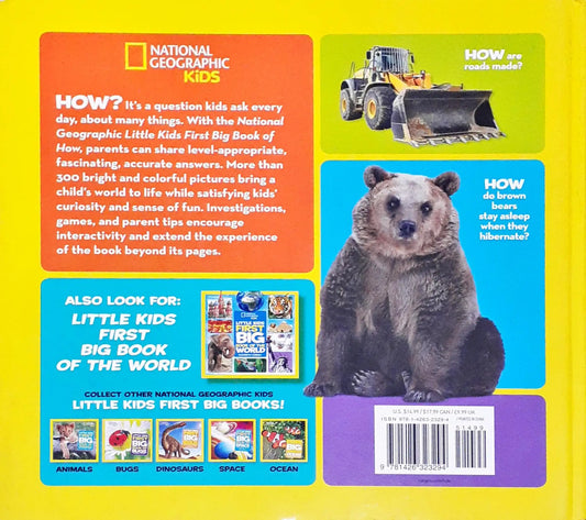 National Geographic Kids Little Kids First Big Book Of How (HC) (P)