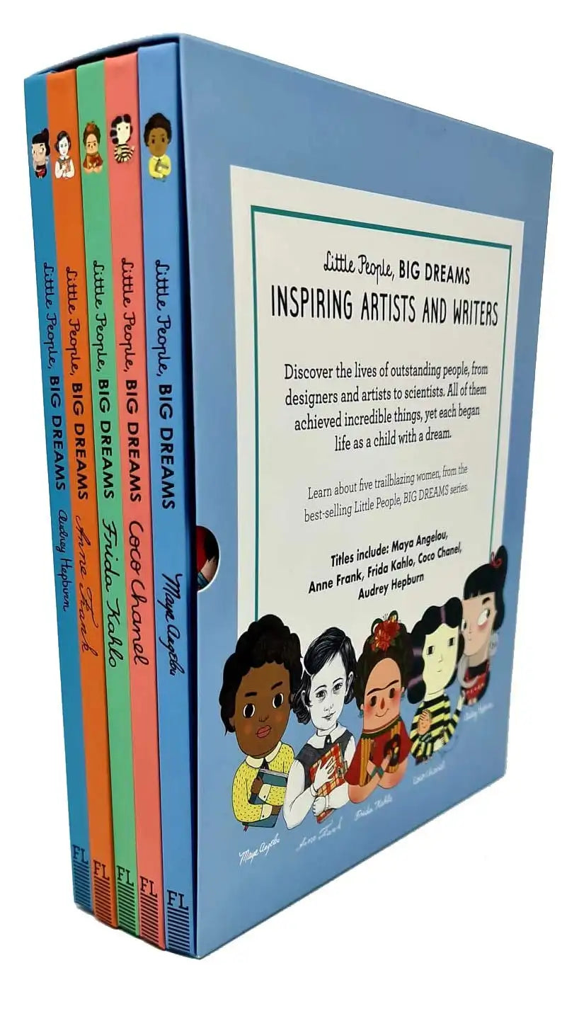 Little People, Big Dreams : Inspiring Artists and Writers |Pack of 5 Titles