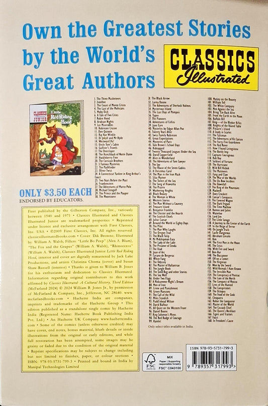 Little Red Riding Hood : Classics Illustrated Junior