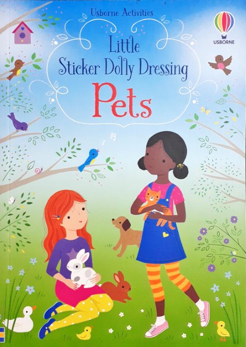 Usborne Activities Little Sticker Dolly Dressing Pets