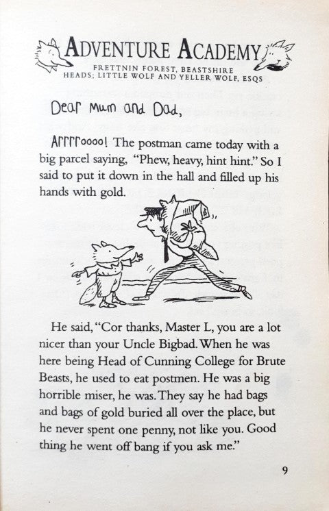 Little Wolf's Diary of Daring Deeds