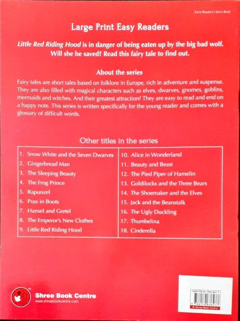 Little Red Riding Hood - Large Print Easy Readers
