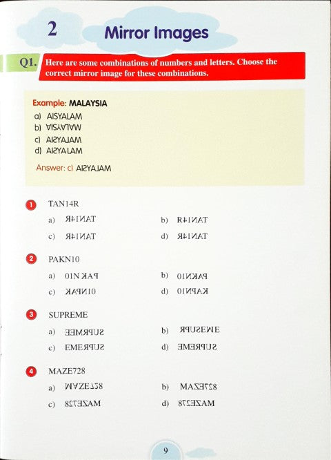 Logical Reasoning - Book - 6