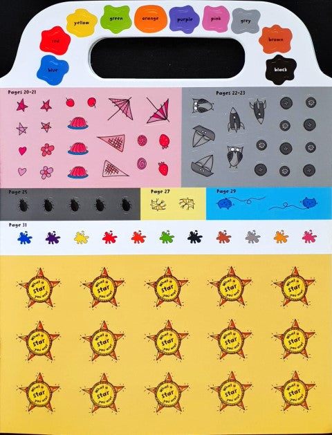Look and Learn Fun Colours With Over 350 Stickers